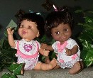 So Happy Hannah and So Bashful Abby (black)